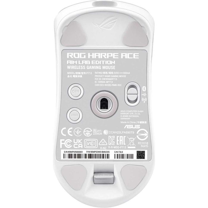 Бездротова миша Asus ROG Harpe Ace Aim Lab Edition White