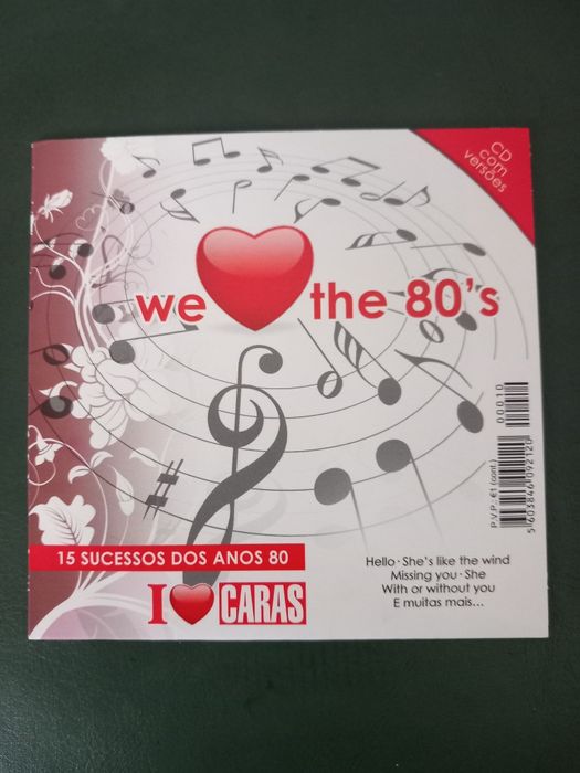 CD - We Love the 80's