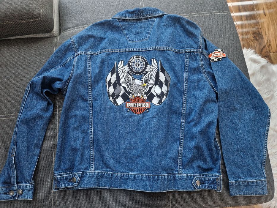 Kurtka Jeans Harley Davidson XL