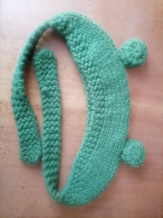 Пов'язка на голову жабка