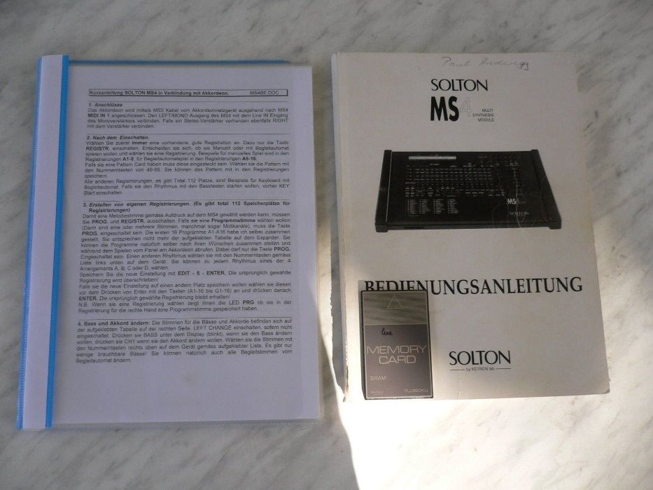 Caixa De Ritmos Solton MS4