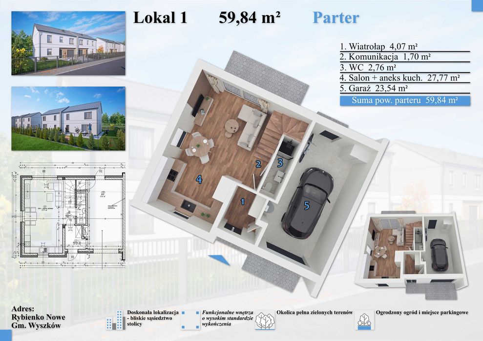 Nowe Segmenty w Rybienku Nowym