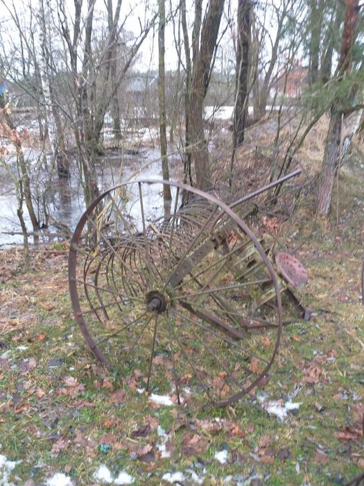 Гребалка для сіна кінна, до трактора.