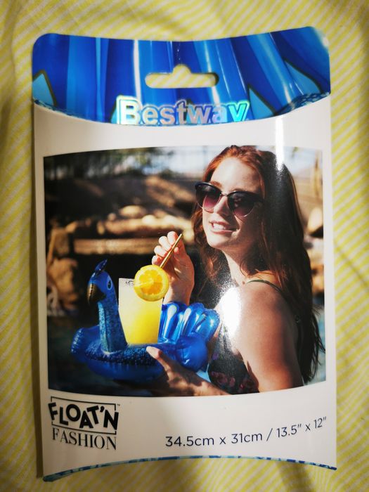 Bóia Porta Copo Pavão Bestway