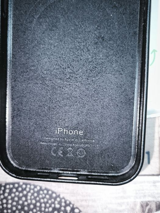 Capa couro iPhone 14 Pro