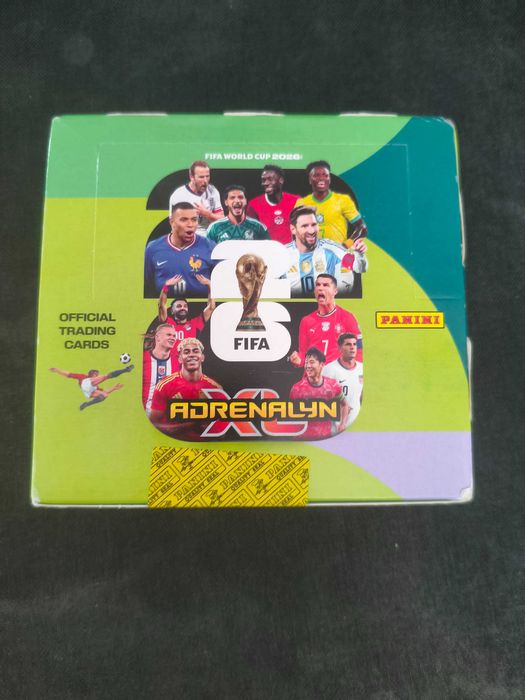 karty Panini FIFA World Cup 2026 box 24 saszetek , saszetki