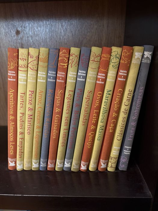 Coleção cozinha maravilhosa e saudável