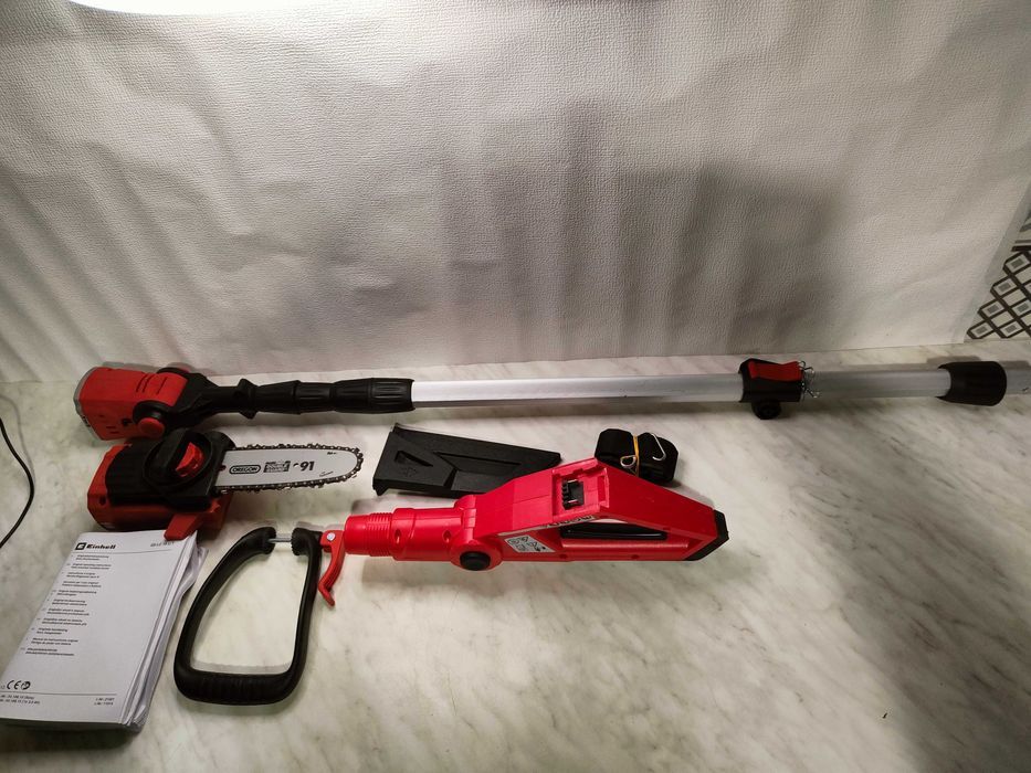 EINHELL Pila ŁAŃCUCHOWA na wysiegniku AKU GE-LC 18 LI T- Solo