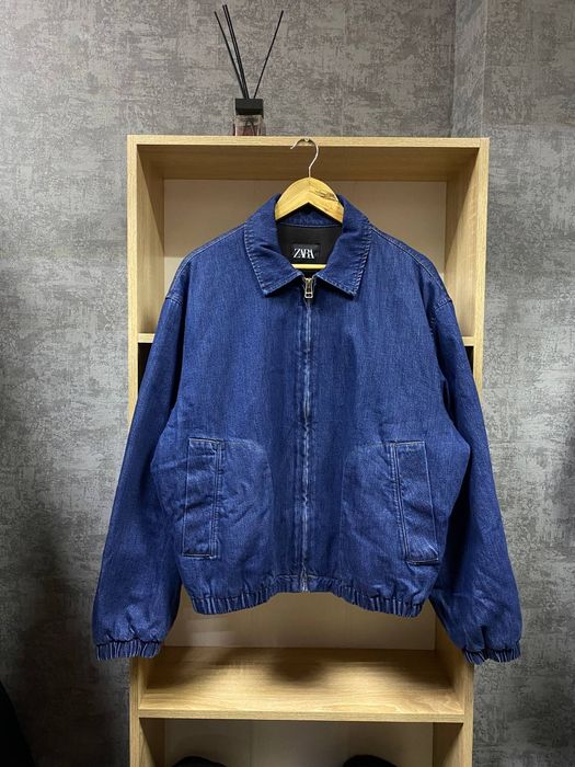 Нова человіча. джинсова куртка Zara