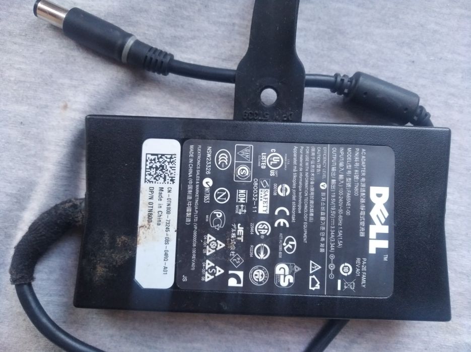 Блок живлення dell 19,5в 3,34a