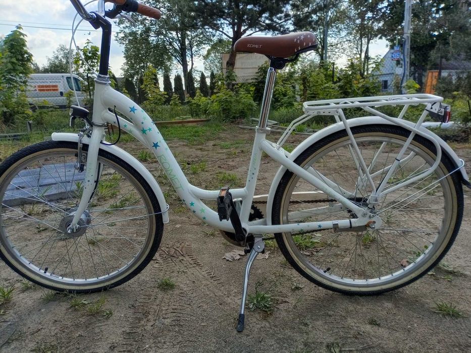 Rower Romet Panda 24 biały