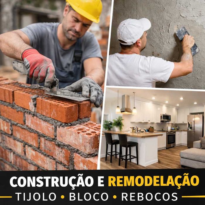 Equipa Trabalho ao m2 obra - Pedreiro