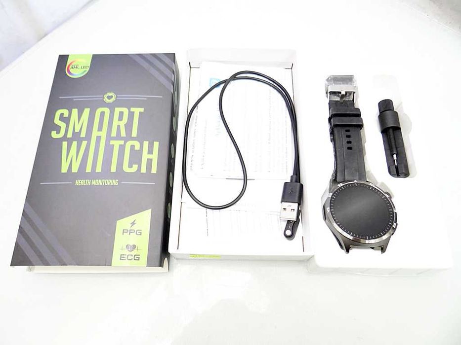 Smartwatch JG Smart MT300 czarny / 2 paski / Eko Komis