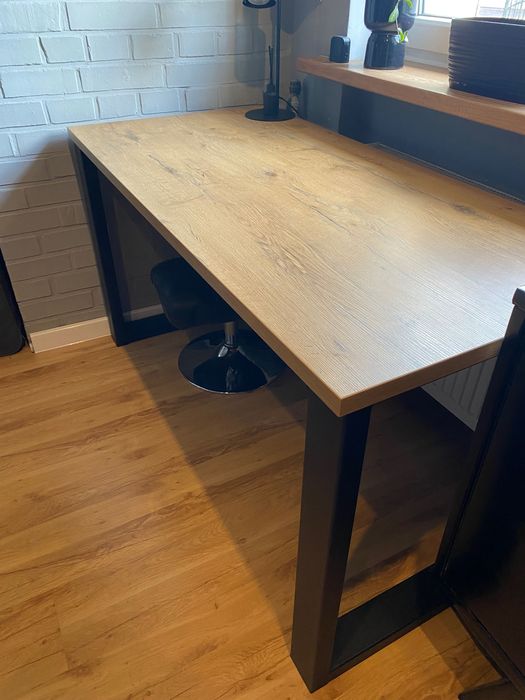 Biurko stół loft metalowe nogi