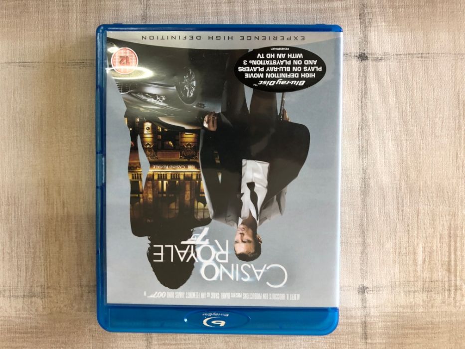 Blu Ray Movie James Bond 007 Casino Royale - Filme Blu Ray - Inglês