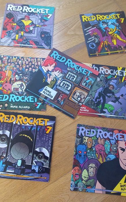Red Rocket 7 - Mike e Laura Allred - Série completa