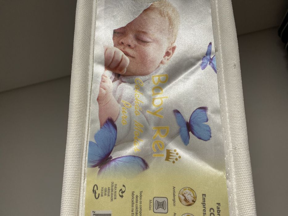 Colchao berço 118 cm*58cm Bebe
