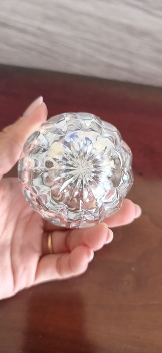 Isqueiro antigo em cristal - stephens