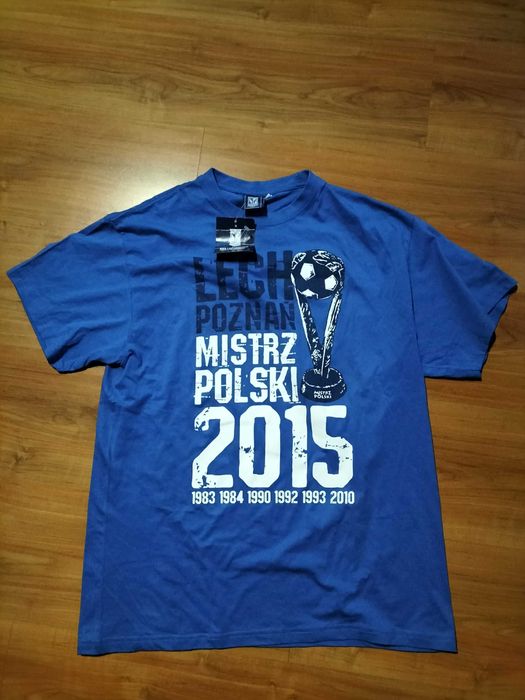 Lech Poznań - koszulka Mistrz Polski 2015 (M)