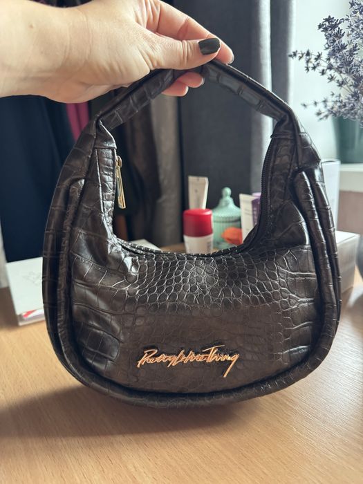 Міні сумочка в шоколадному кольрі