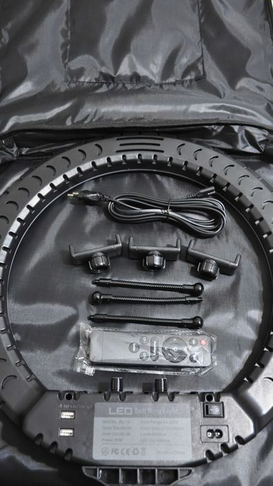 Оригинальная кольцевая лампа кільцева лед лампа, led лампа штатив 001