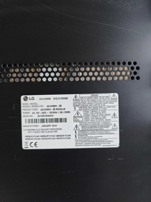 Monitor TV LG 42 uchwyt ścienny gratis