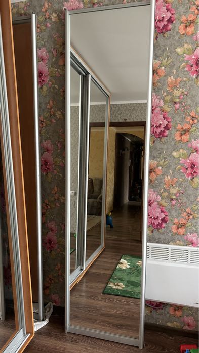 Двері розсувні дзеркала та розсувна система