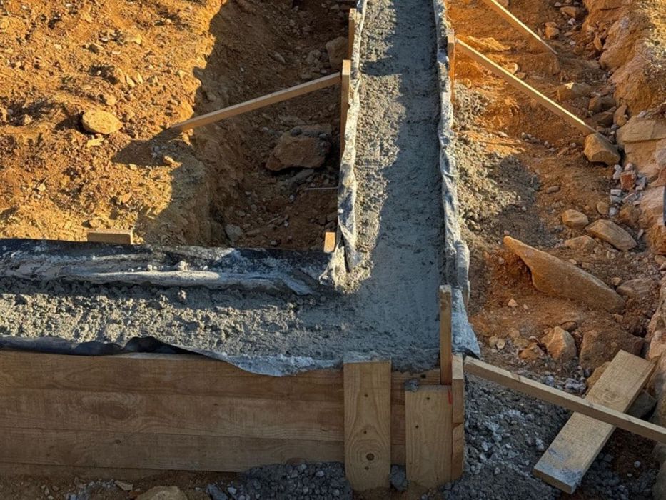 Fundações e trabalhos em betão com execução profissional