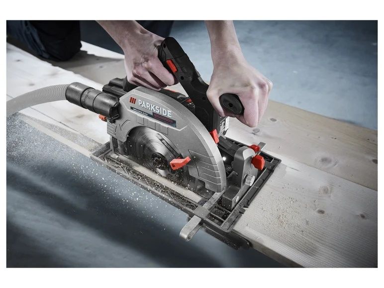 Акумуляторна ручна циркулярна пила PARKSIDE PERFORMANCE® 40 В »PPHKSA