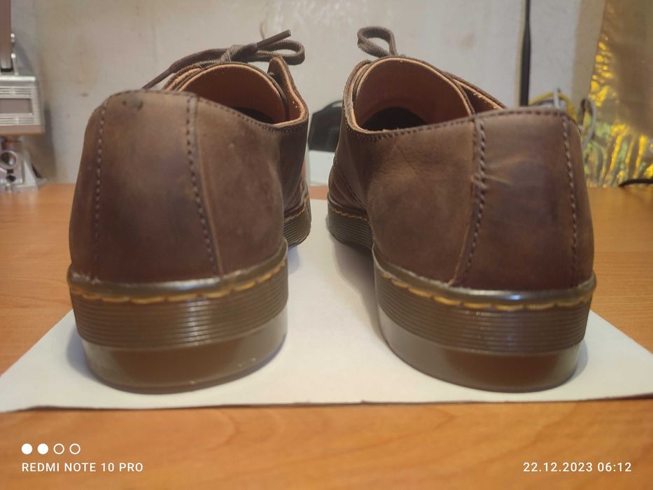 Мужские ботинки Dr.Martens 43  мартенсы кожаные шкіра черевики