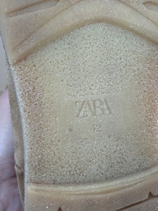 Черевики Zara замша р.42(27см)