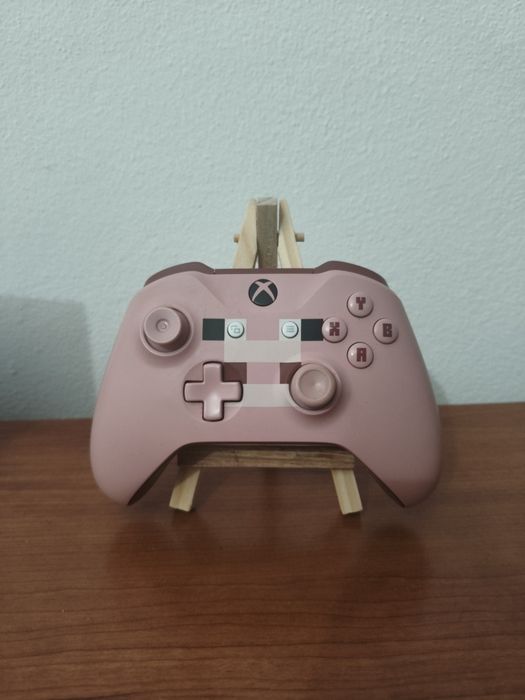 Comando Xbox One Wireless - Edição Especial Minecraft Pig (Original)