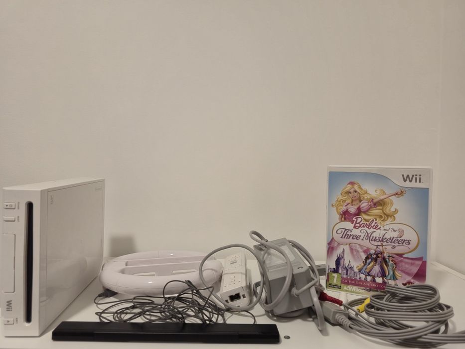 Nintendo wii, acessórios e jogo