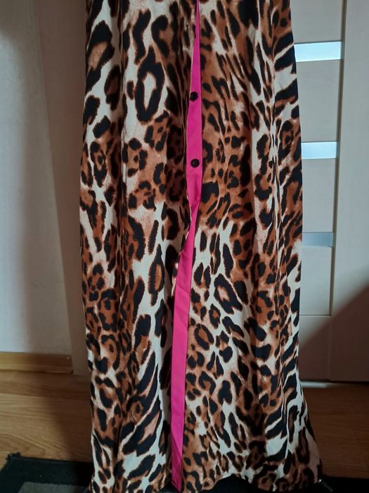 Sukienka maxi panterka M /L