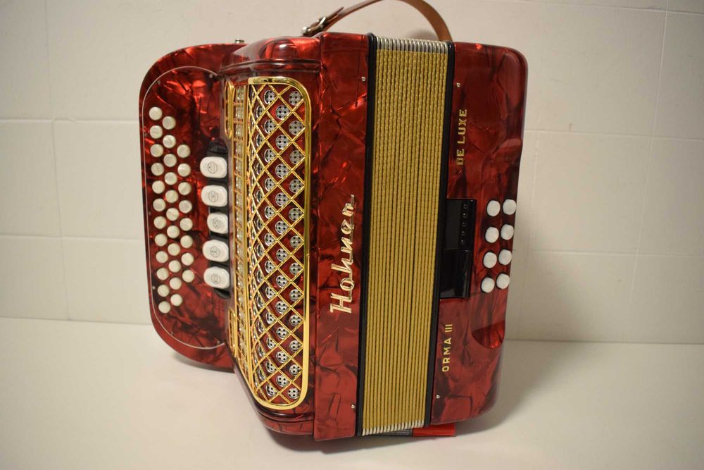 Concertina Hohner Norma III 3 Voz. B. N 151 São Pedro Do Sul, Várzea E
