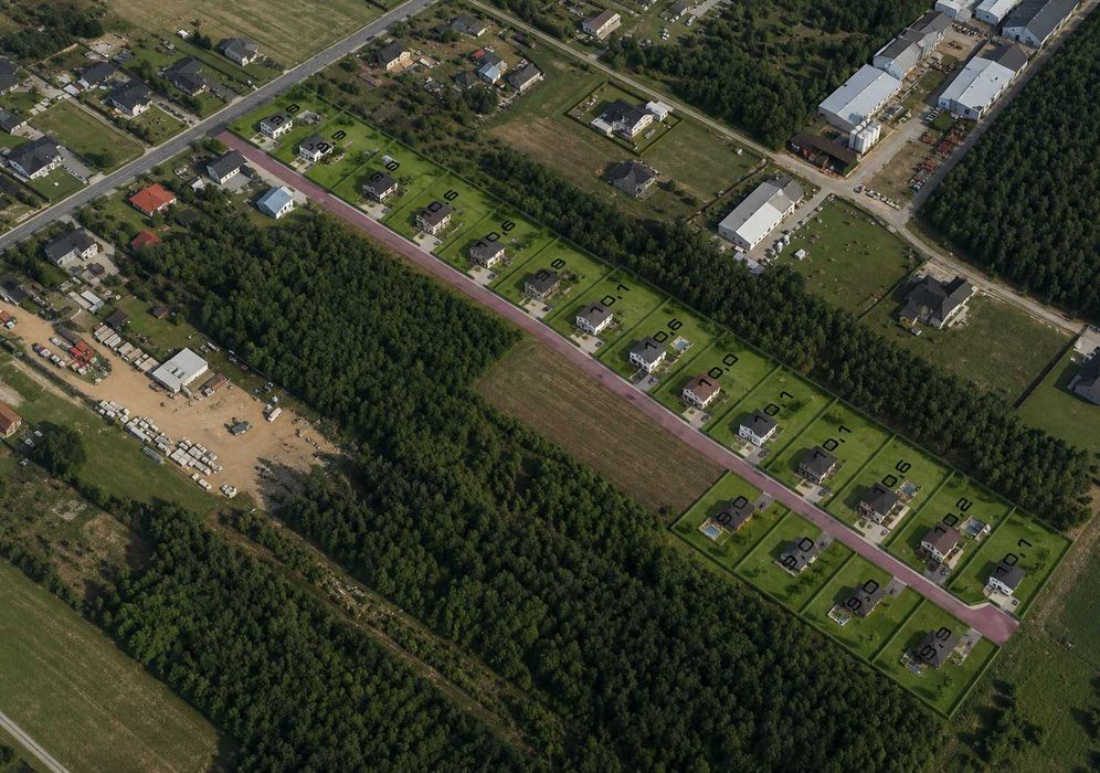 działka budowlana - 10 arów, TRZEŚŃ k. MIELCA, WZ