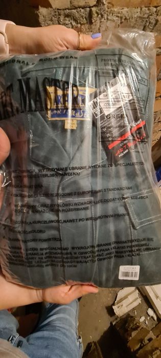 Odzież robocza ochronna.