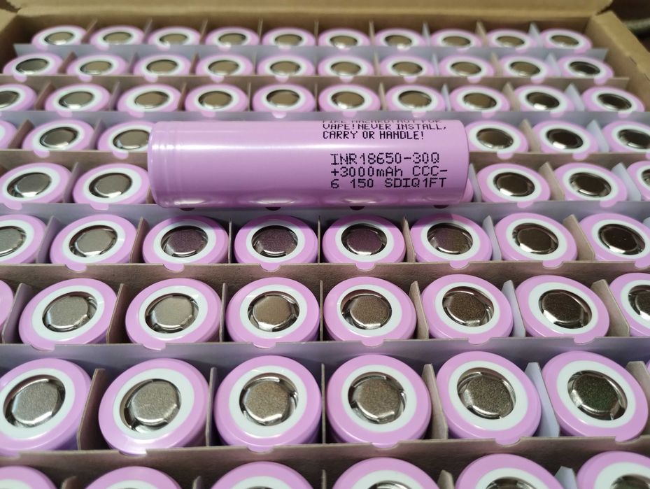 18650 Samsung 30Q 3000mAh 12mOm 20A
