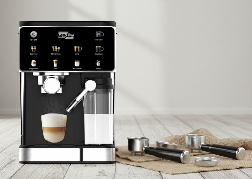 НЕДОРОГО!!! Рожковая кофемашина, Рожкова кавоварка Zepline ZP-6806