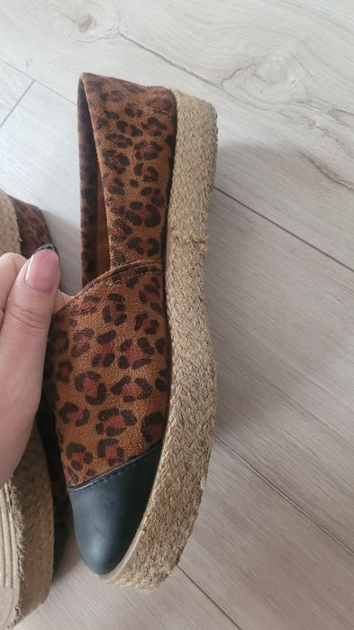 Espadryle panterka rozmiar 40