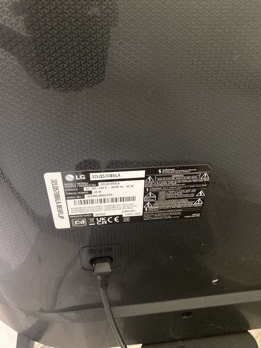 TV LG 32 polegadas em bom estado de funcionamento