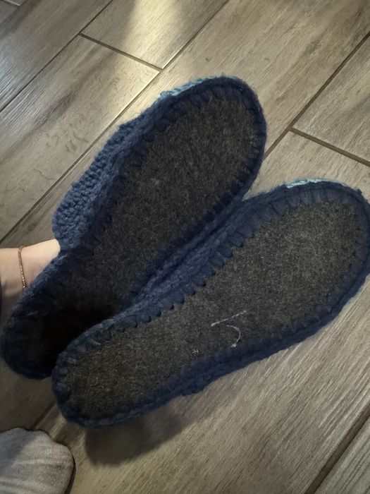 Тапки ручной работы комнатные обувь