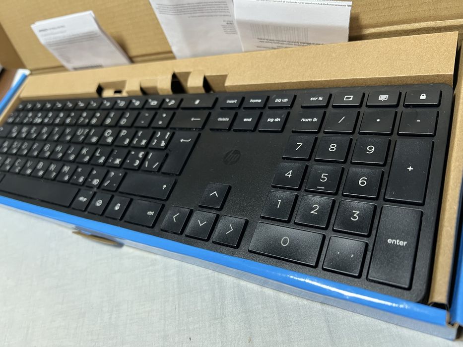 Клавіатура бездротова HP 455 Programmable клавиатура безпроводная
