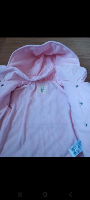 Casaco para bebé menina