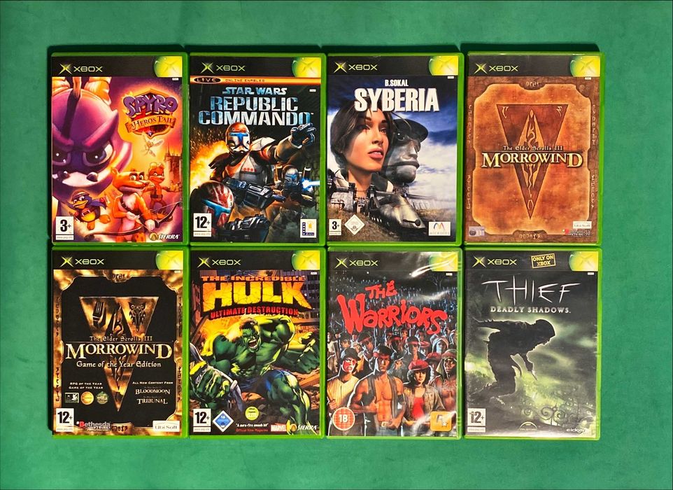 XBOX ORIGINAL [desde 8€] Blinx Call Dragoon Half Hulk Marvel Metal Pac Pirates Scrolls Thief Warrior