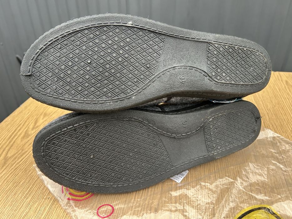 Kapcie męskie Befado ocieplane wełniane bambosze  rozmiar 46