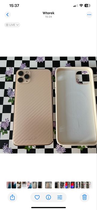 Iphone 11 pro max 64gb GOLD 81% bateria