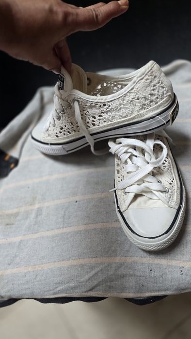 Tenis all star em renda tam 37