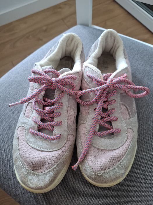 Skórzane tenisówki Zara rozmiar 38