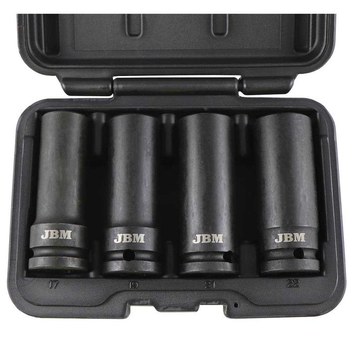 (Com Iva) Conjunto 4 Chaves de Impacto Para Parafuso Pernos Segurança